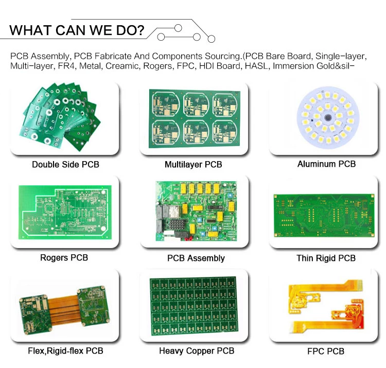 Professional Customized 94V0 Electronic Printed Circuit Board Multilayer PCB Board Manufacturer