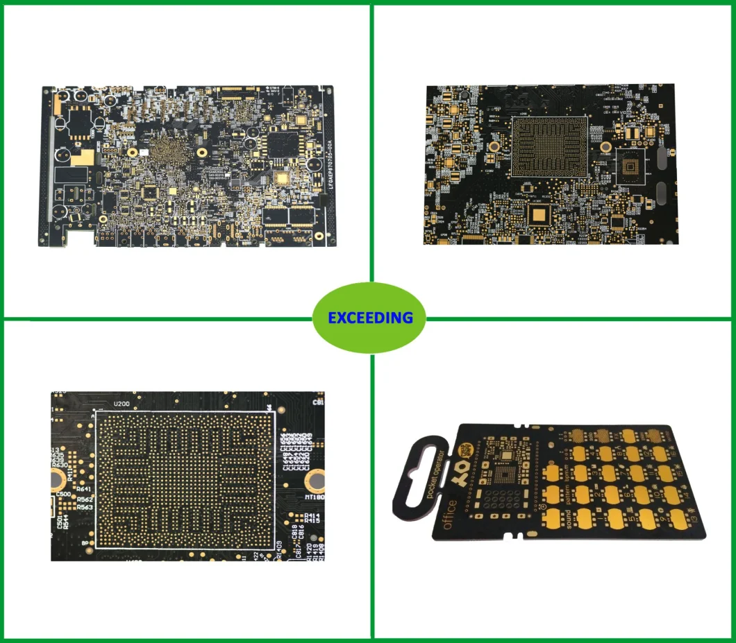 Customized 1-36 Layers/Fr4 PCB/Aluminum PCB/HDI PCB/ Multilayer Board/PCB Assembly/Multilayer Board