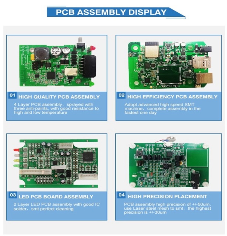 Shenzhen PCB Assembly with Electronic Components /PCBA Manufacturer