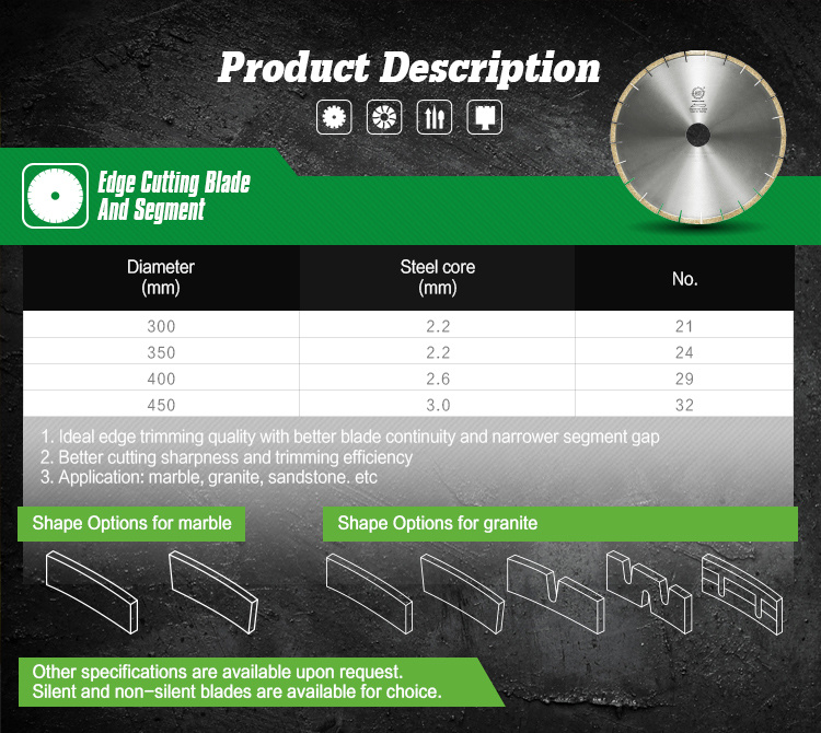 Circular Marble Stone Cutting Saw Blade