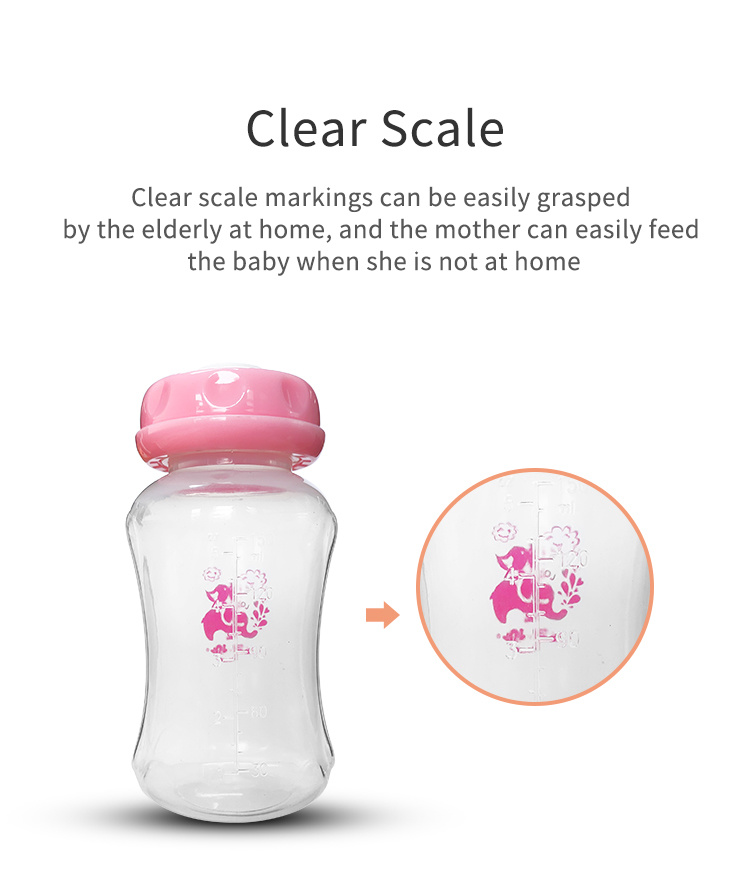 Breast Milk Storage Baby Feeding Storage Standard Neck Bottle