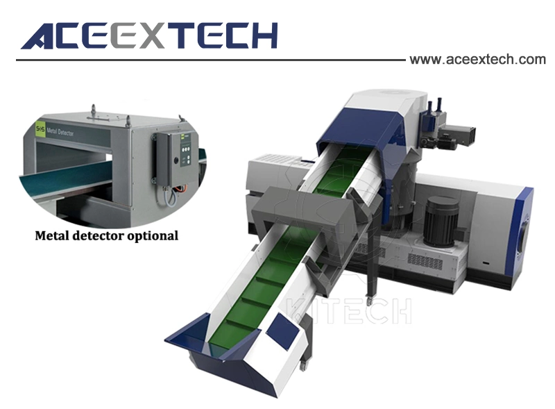 Film Recycled and Granulation Line Machine with Vented Single Screw Extruder