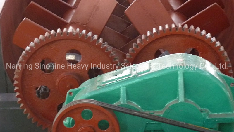 30-300tph Log Washer, Manganese Ore Screw Washer, Rock Washing Machine