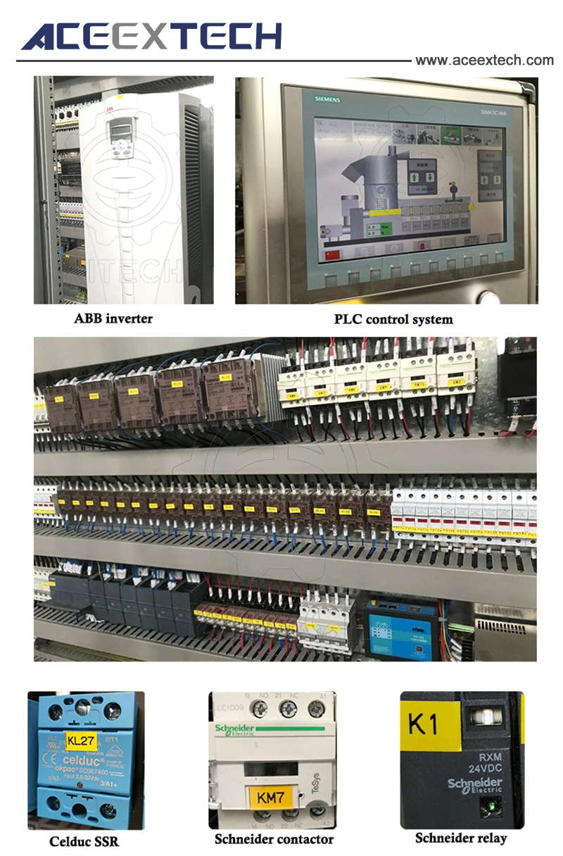 Film Recycled and Granulation Line Machine with Vented Single Screw Extruder