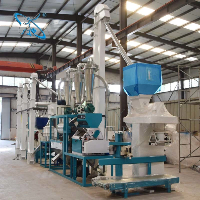 ISO Roller Mill Flour Mill Machine5tpd -500tpd Rice Corn Wheat Flour Mill Machine