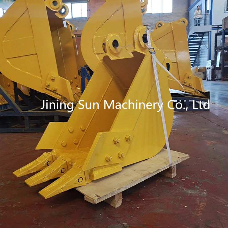 Excavator Parts PC56 Excavator Bucket Customized Bucket 350mm Wide Bucket