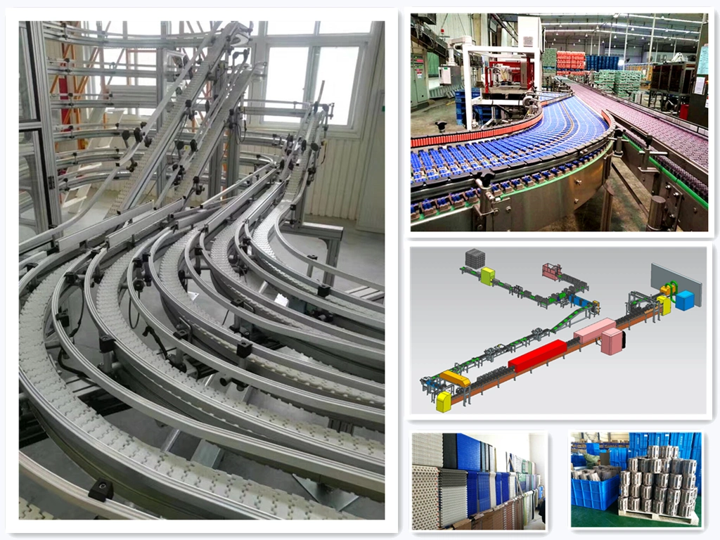 Wear Resisting Conveyor Belting Stainless Steel Material Conveyor System