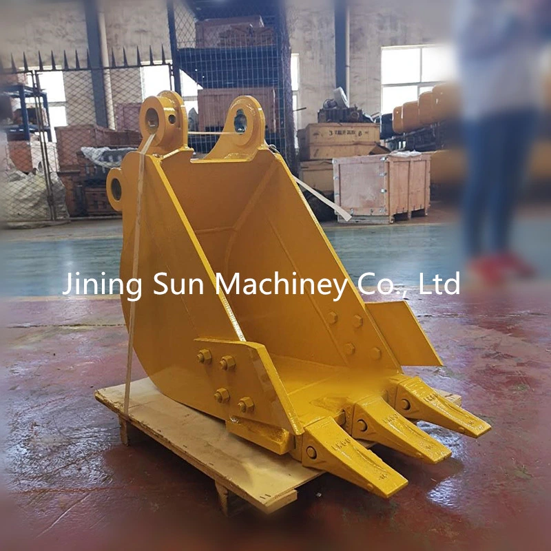 Excavator Parts PC56 Excavator Bucket Customized Bucket 350mm Wide Bucket