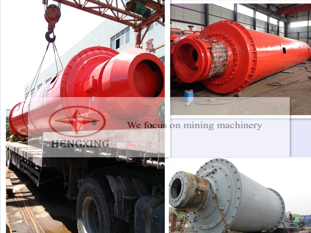 High Quality Ball Mill with Rubber Liner for Zircon Sand