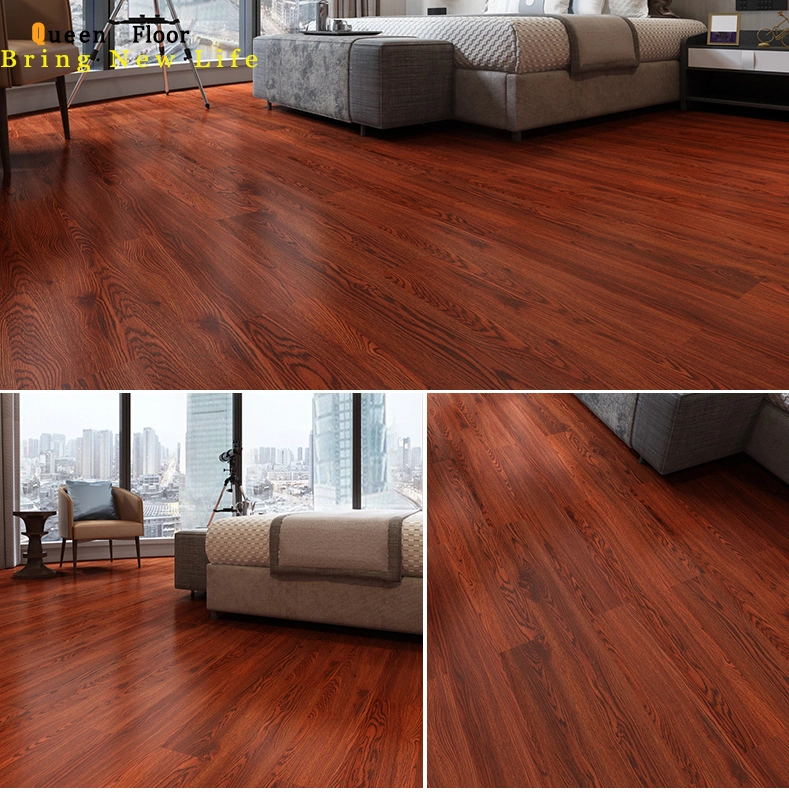 Laminated Floor Custom Wood Grain Plastic Antislip 3D Flooring PVC Floor