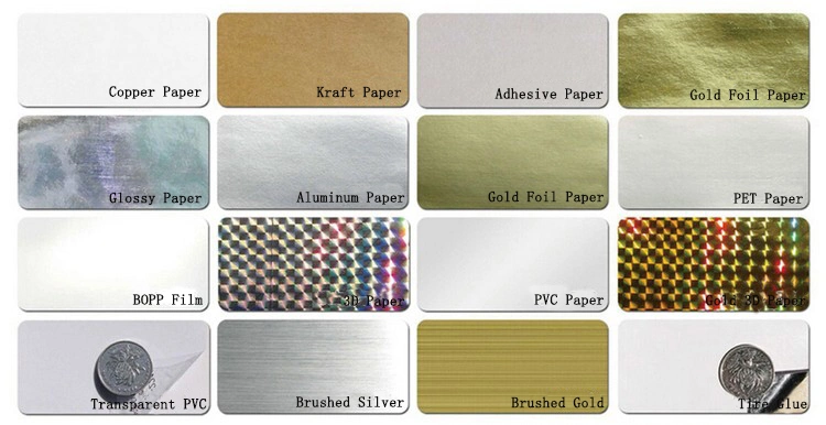 High Quality Transparent Gold Foil Stamping Void Sticker