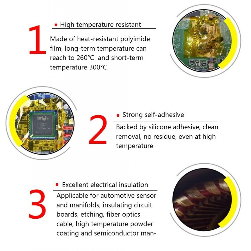 High Temperature Electrical Insulation Dark Polyimide Film