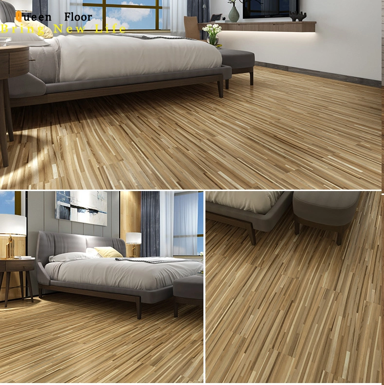 Laminated Floor Custom Wood Grain Plastic Antislip 3D Flooring PVC Floor