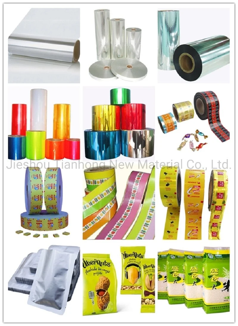 Laminated Food Packaging Plastic Roll Film Laminating PVC Film Roll for Food Sachet/Bag/Pouch