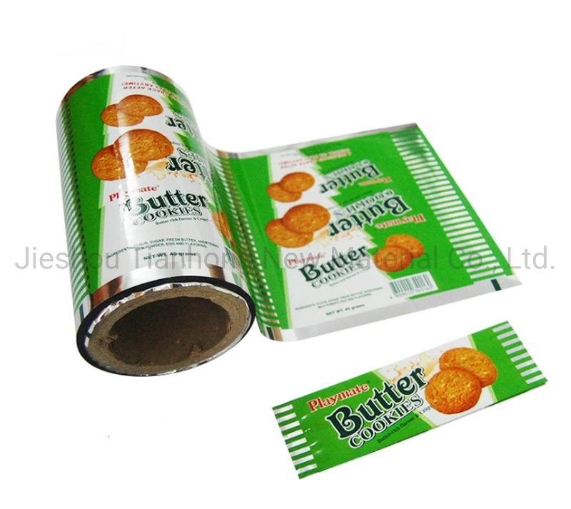 Laminated Food Packaging Plastic Roll Film Laminating PVC Film Roll for Food Sachet/Bag/Pouch