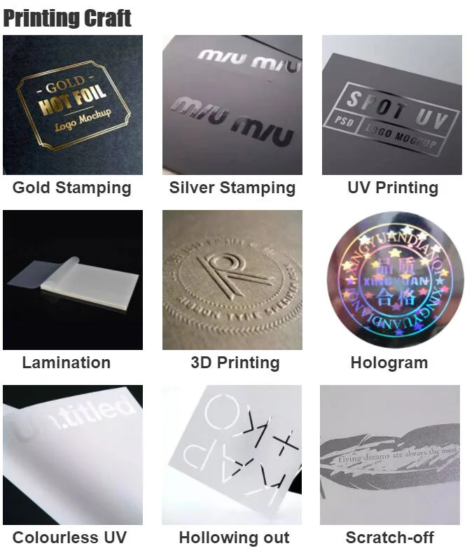 High Quality Transparent Gold Foil Stamping Void Sticker