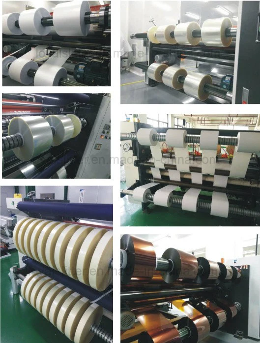 PVC Film / Pet Film / PP Film Slitter Rewinder Machine