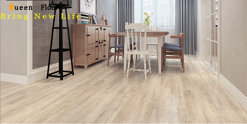 Laminated Floor Custom Wood Grain Plastic Antislip 3D Flooring PVC Floor