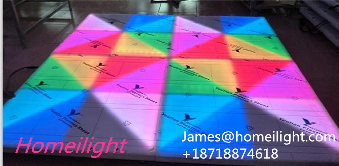 4PCS/Lot 1 Meters DMX 512LED Dance Floors Controller Wedding Dance Floors Disco Effect Light