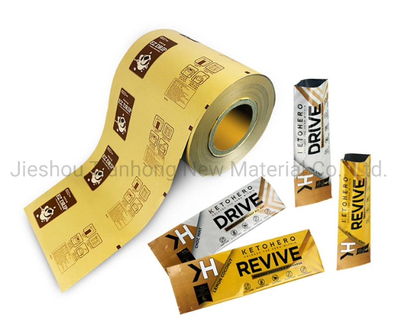 Laminated Food Packaging Plastic Roll Film Laminating PVC Film Roll for Food Sachet/Bag/Pouch