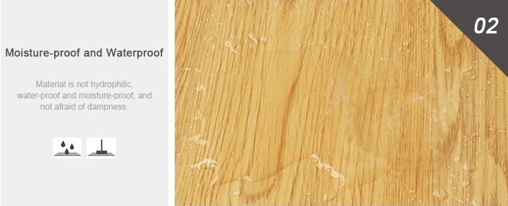 Wooden Texture PVC/Spc Vinyl Flooring Click-Lock Spc Vinyl Click Flooring