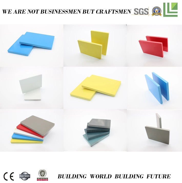 18mm Thickness Plastic Building Materials Type PVC Foam Sheet