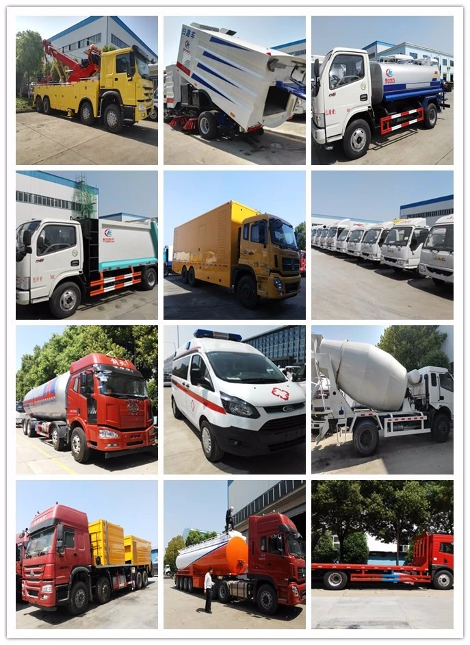 Chemical Liquid Tank Truck, Tanker Truck for Fuel/Chemical Liquid Delivery