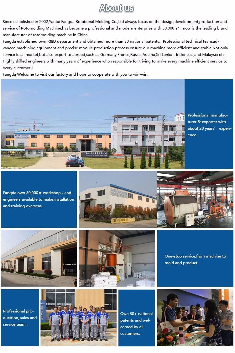 OEM Rotomolding Plastic Products Plastic Water Tank