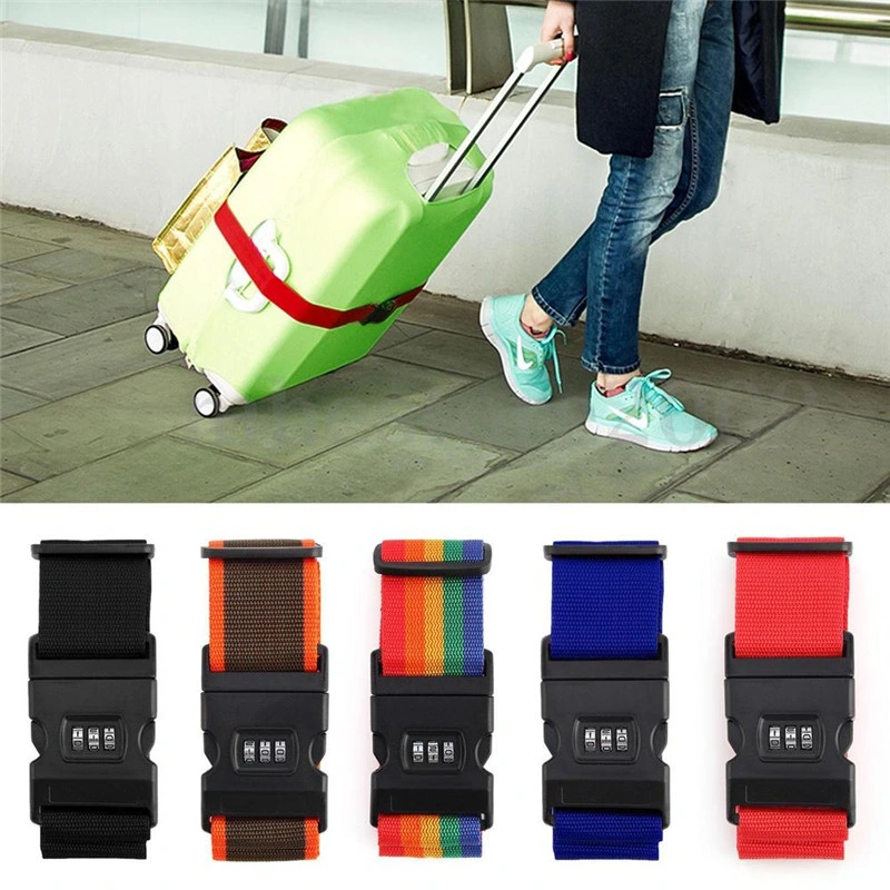 Luggage Strap with Lock, Anti-Theft Code Locker Luggage Belt, Luggage Strap Combination Lock