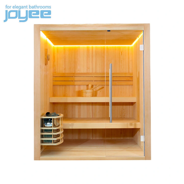 Joyee 2 3 4 Person Twooden Ozone Steam Sauna Bath Shower Portable Sauna Steam Room Sauna in Polen