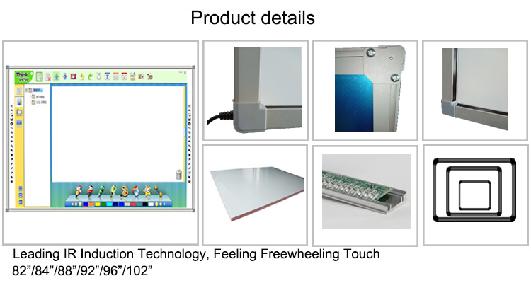 Infrared Portable IR Smart Interactive Digital Whiteboard