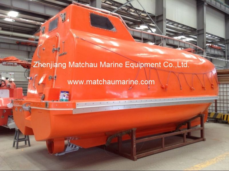 16 Persons Capacity Fire Protected Free Fall Life Boat