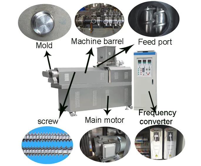 Factory Price Frying Puff Corn Snack Machinery Fried Wheat Flour Chips Bulking Machine Processing Line