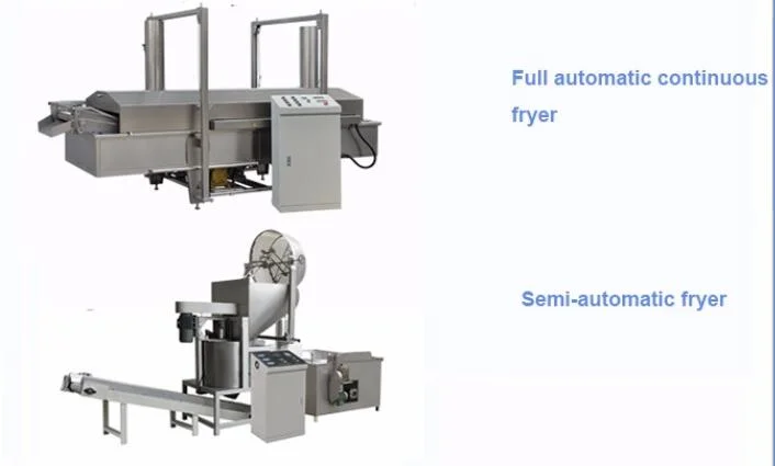 Factory Price Frying Puff Corn Snack Machinery Fried Wheat Flour Chips Bulking Machine Processing Line