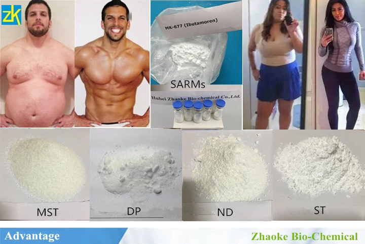 Test Powder for Muscle Growth and Body Building Test Raws