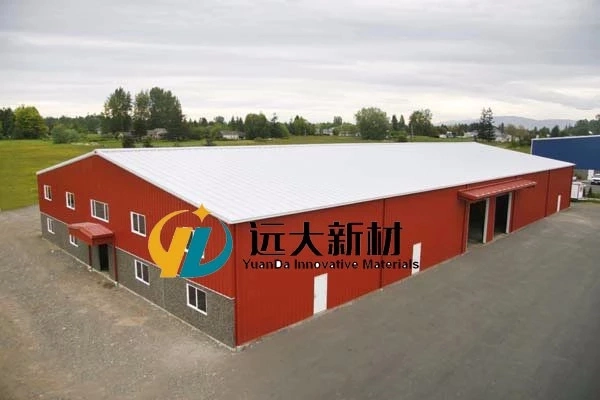 Steel Frame Warehouse Workshop Prefab Houses for Sale