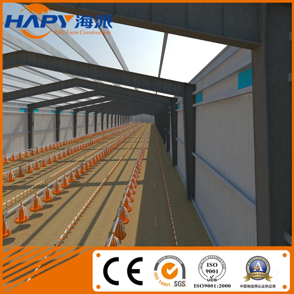 Steel Structure Poultry House Reasonable Price Design Poultry Shed Light Steel Chicken House