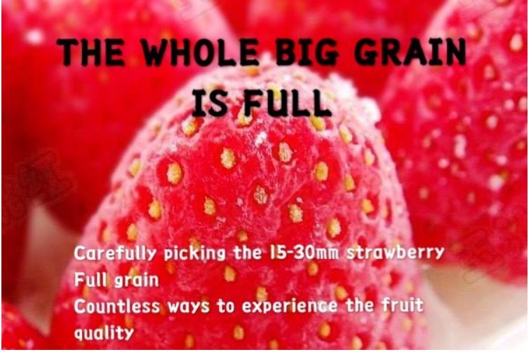 Healthy Snacks Strawberry Fruits Frozen Strawberry