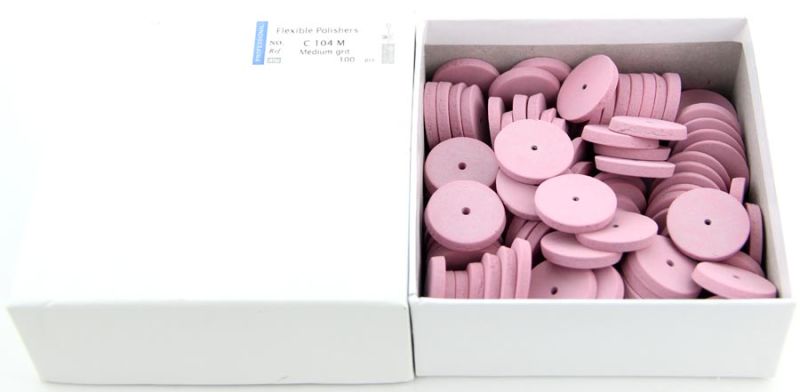 C104c/M/F Wheel Dental Silicon Rubber Polishing Product