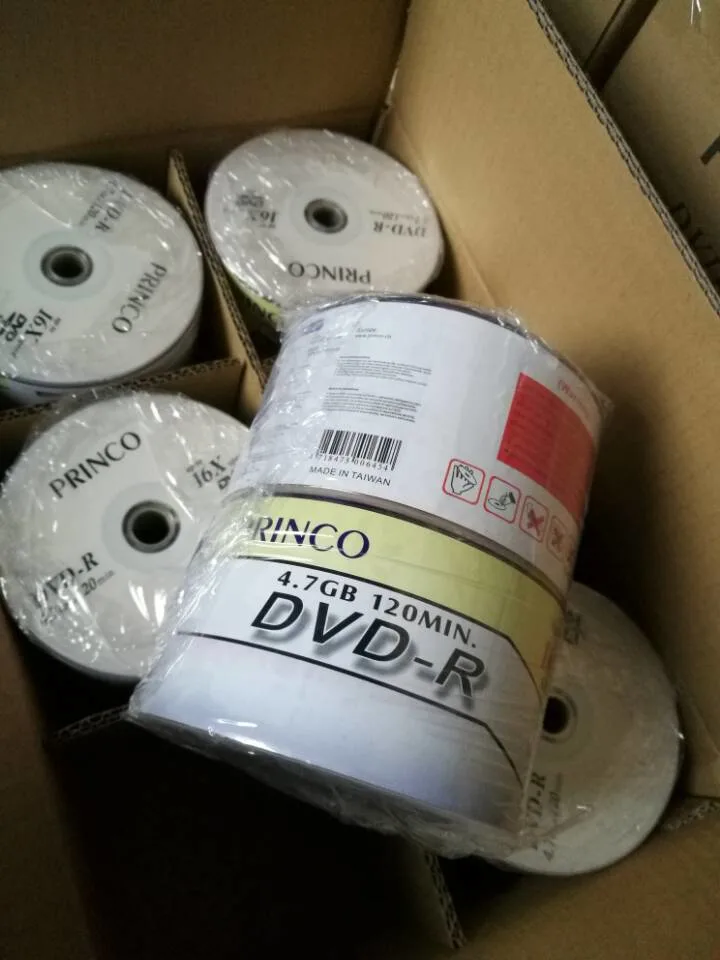Wholesale Blank DVD Discs Princo DVD-R 16X