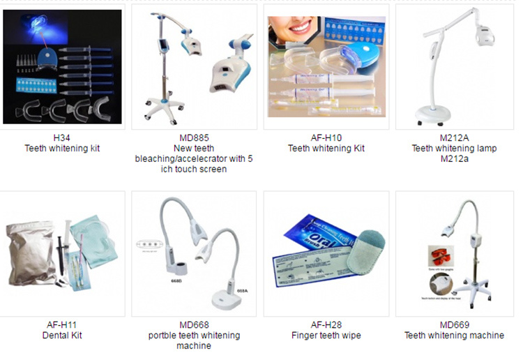Dental Care Teeth Whitening Kit/Gel Teeth Whitening LED Light Dental Apparatus