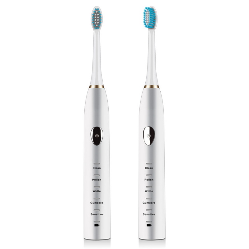 Waterproof Rechargeable Sonic Electric Toothbrush Upgraded Ultrasonic Toothbrush