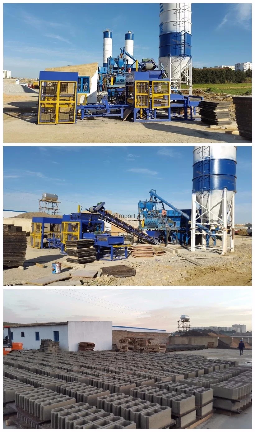 Qt8-15 Hydraulic Full Auto Hollow Brick Making Machine Interlock Blocks Machine