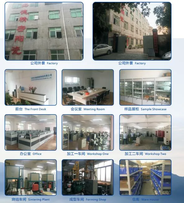 High Strength Zirconia Ceramic Industrial Custom Made Blocks Plates Boards
