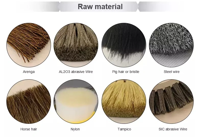 Overhead Doors Strip Brush Seal for Shower /Aluminium Nylon Fire Door Brush Seals Strip