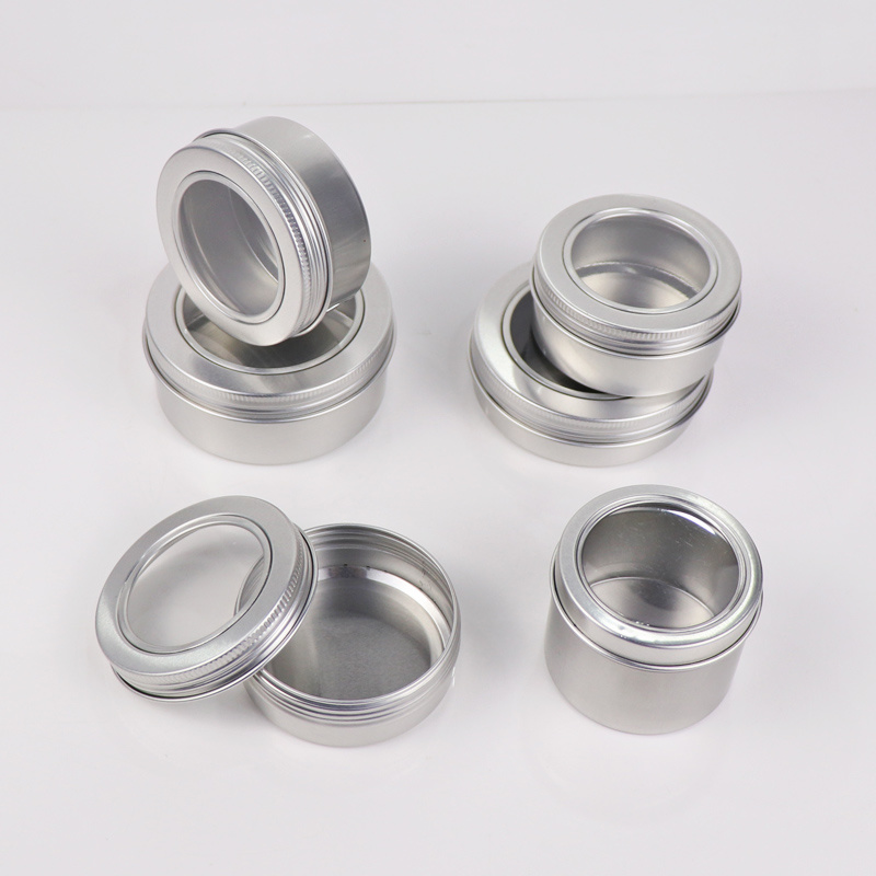 Hot Sale Aluminum Jar Round Facial Aluminum Cream Jar Wholesale