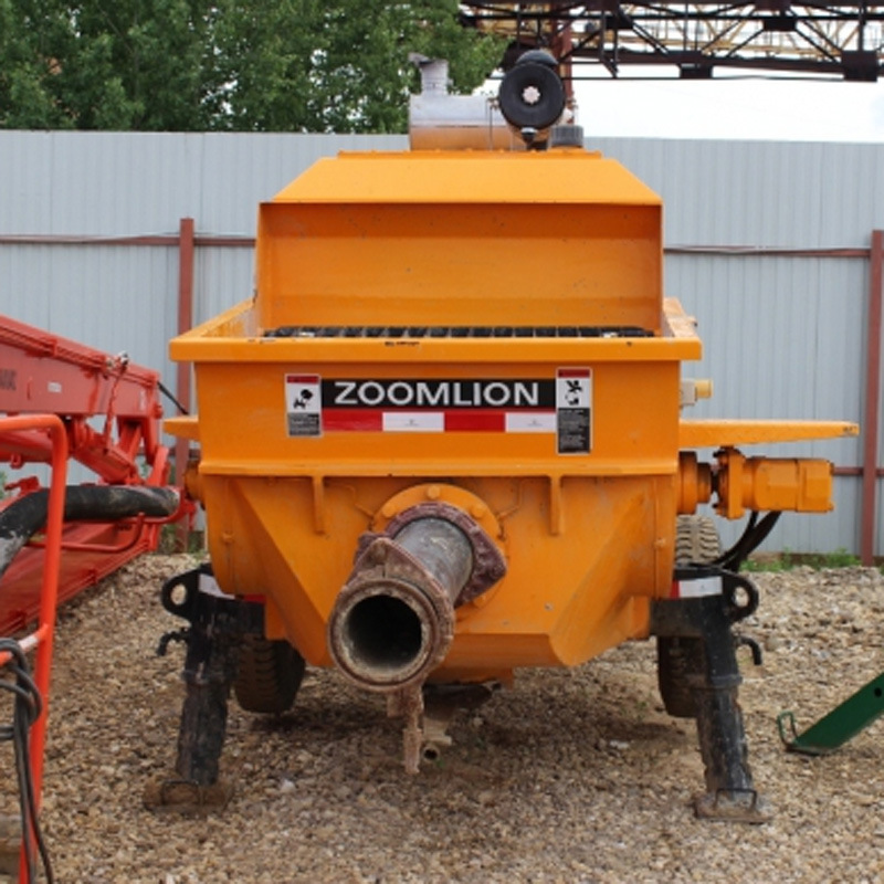 Zoomlion New Mobile Pump 105m3/H Concrete Trailer Pumps