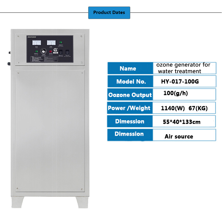 60g/H 80g/H Portable Industrial Ozone Generator Manufacturers