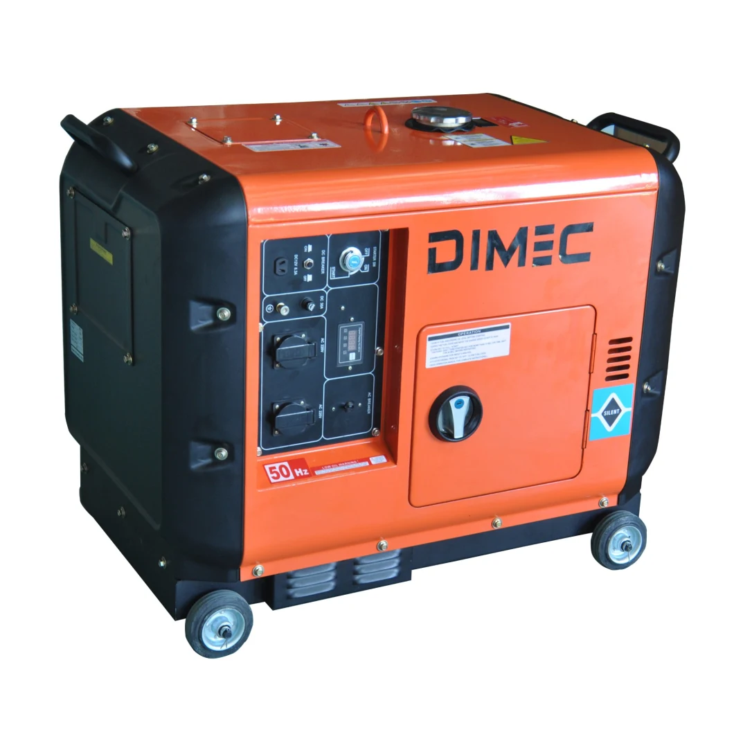 Pme5500se 4.5kw Diesel Generator Silent Type with Electric or Recoil