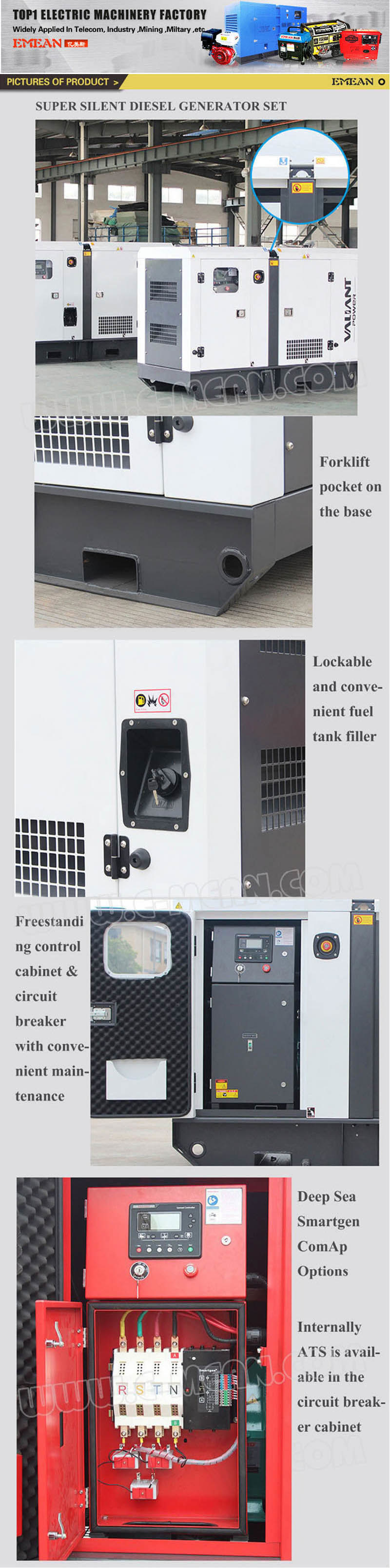 Backup Power Generator 150 kVA Diesel Generator 120kw Brushless AC Alternator Manufacture Whole Sale Price